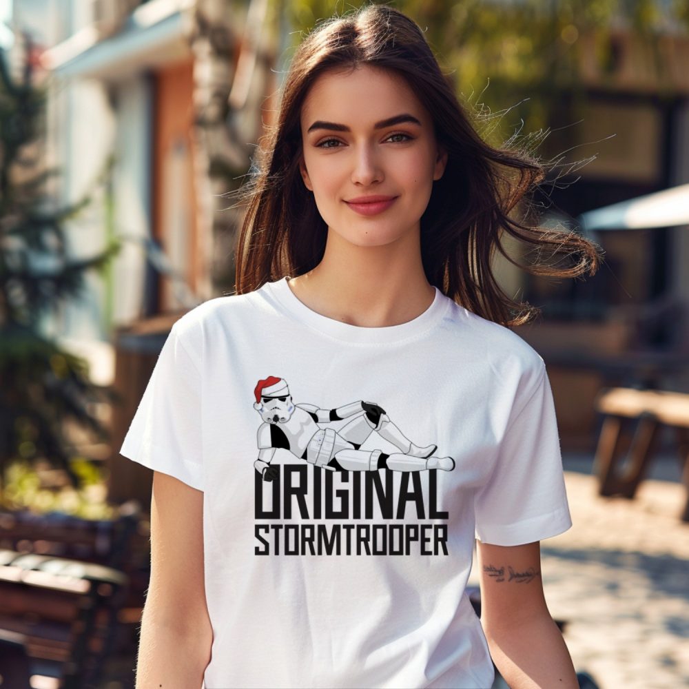 T-shirt Femme Original Stormtrooper avec un design de Original Stormtrooper Christmas