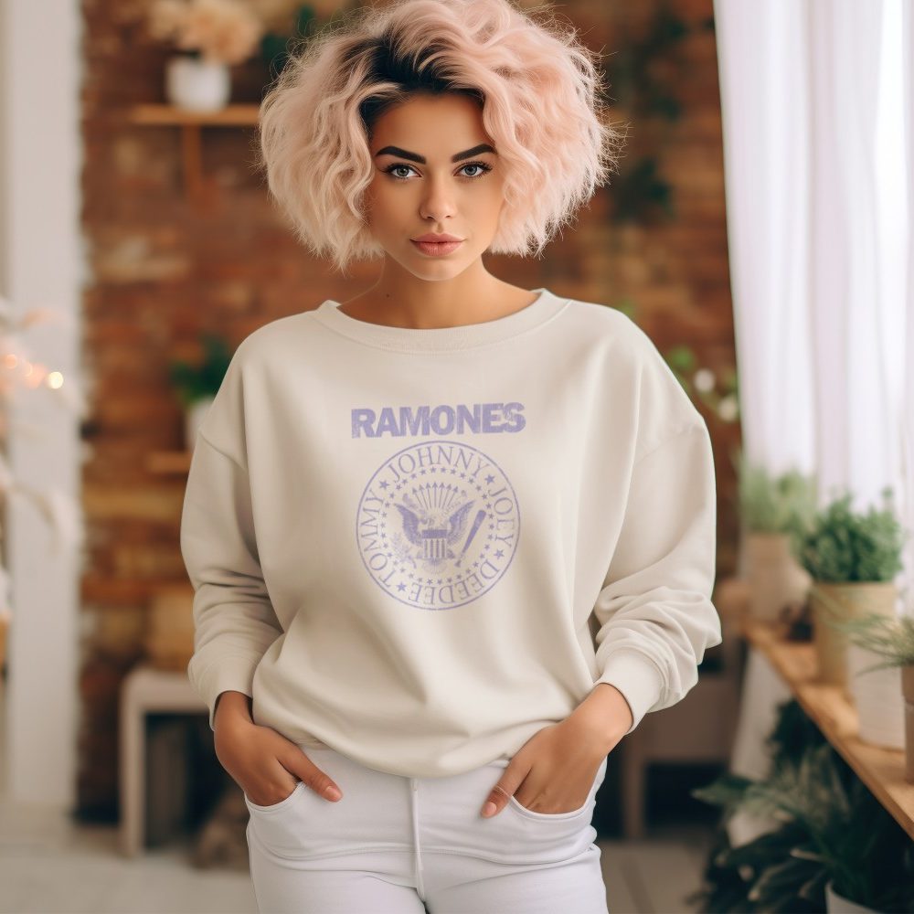 Sweats femme Femmes (Ramones Names lilas)