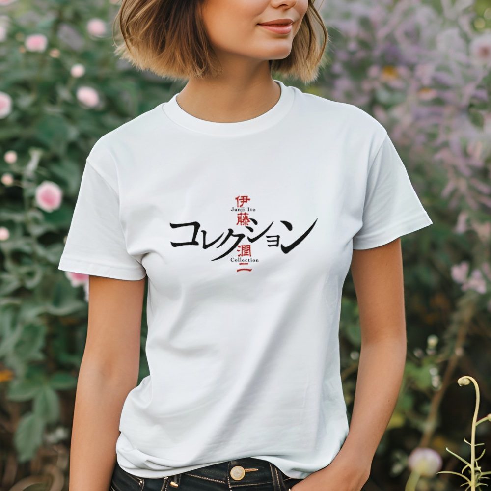 T-shirt  Femme Junji Ito Collection avec un design de Junji Ito Collection Logo