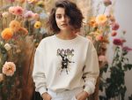 Sweat oversize coton bio Femme ACDC avec un design de ACDC Rock