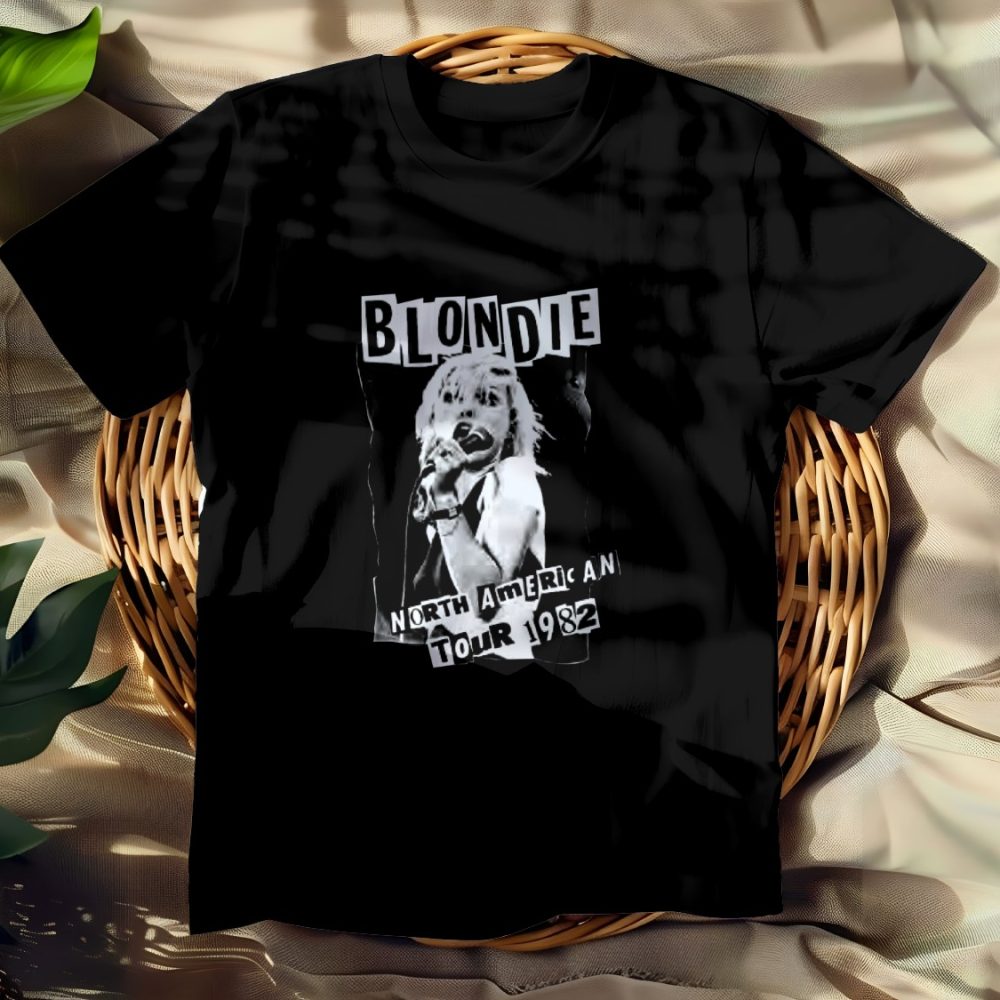T-shirt Femme Blondie avec un design de Blondie 1982