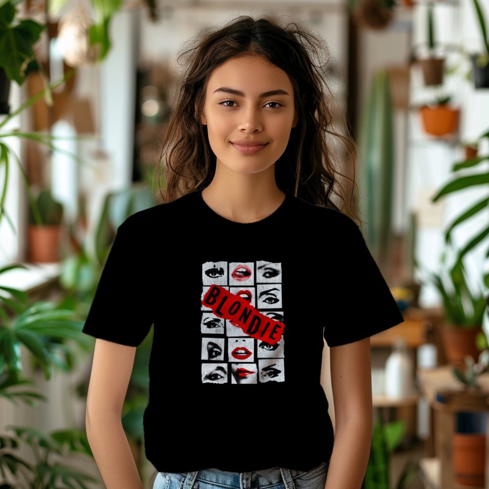 T-shirt femme Femmes avec un design de Blondie blanc