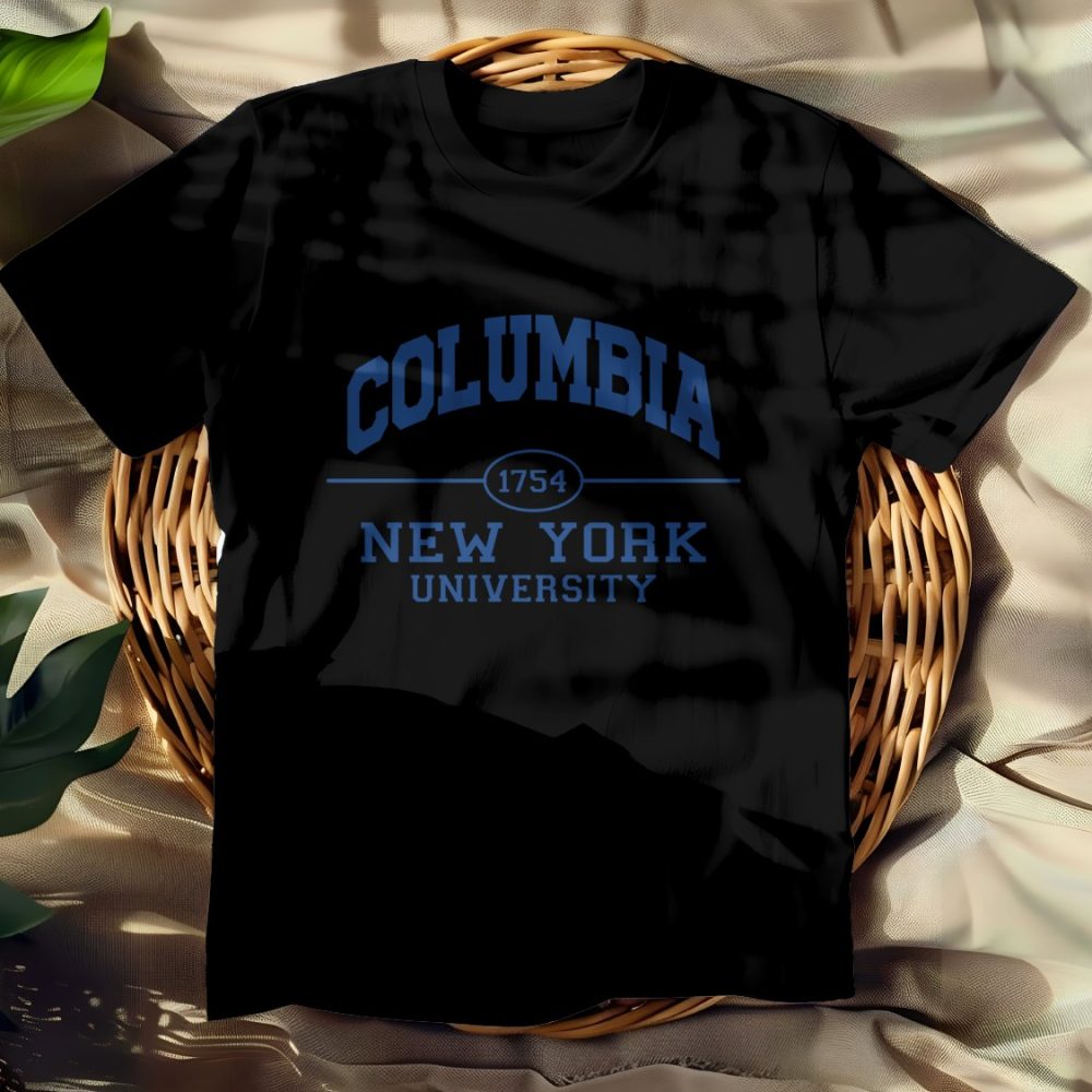 T-shirt Femme Columbia avec un design de Columbia 1754 bleu navy