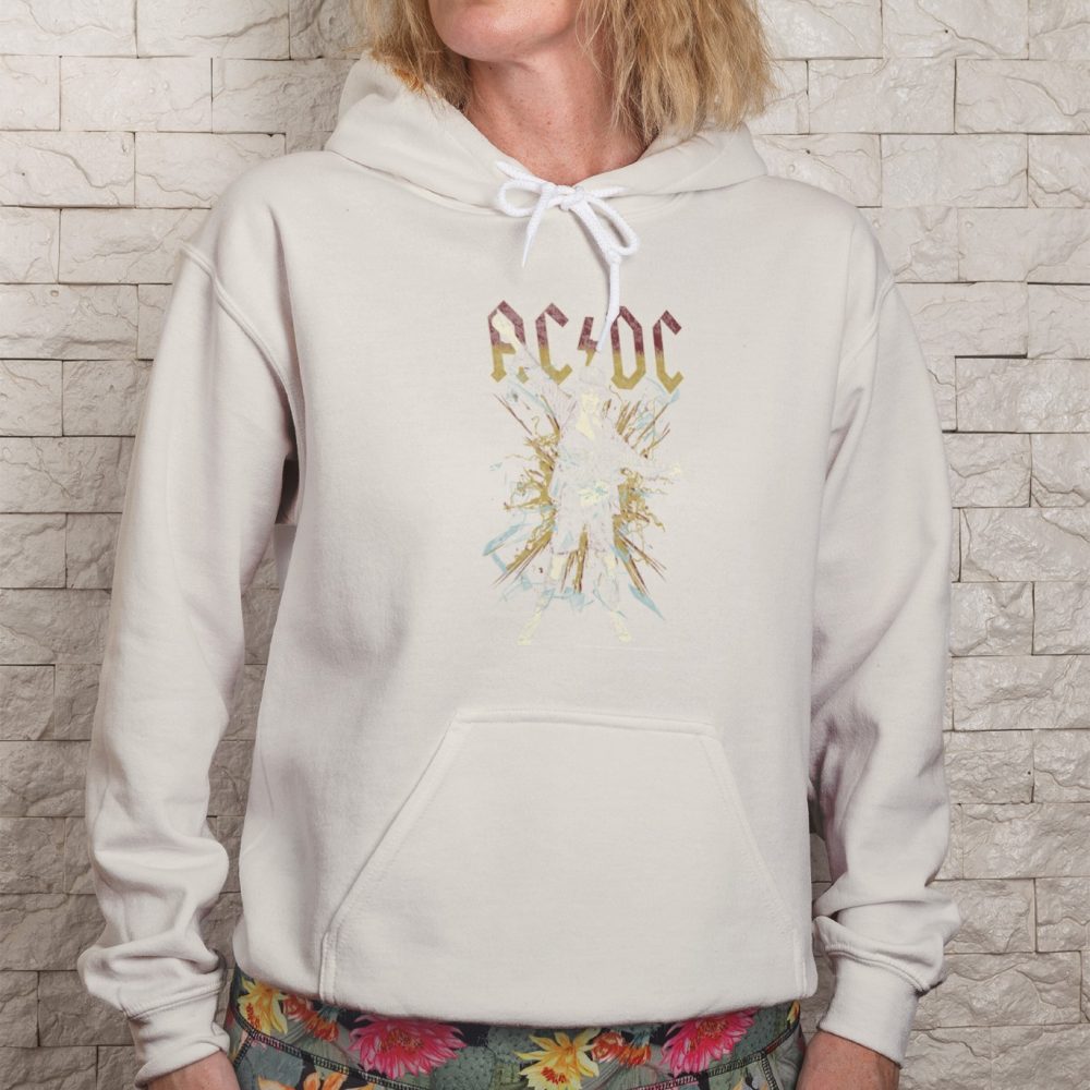 Sweat-shirt à capuche Femme ACDC avec un design de ACDC