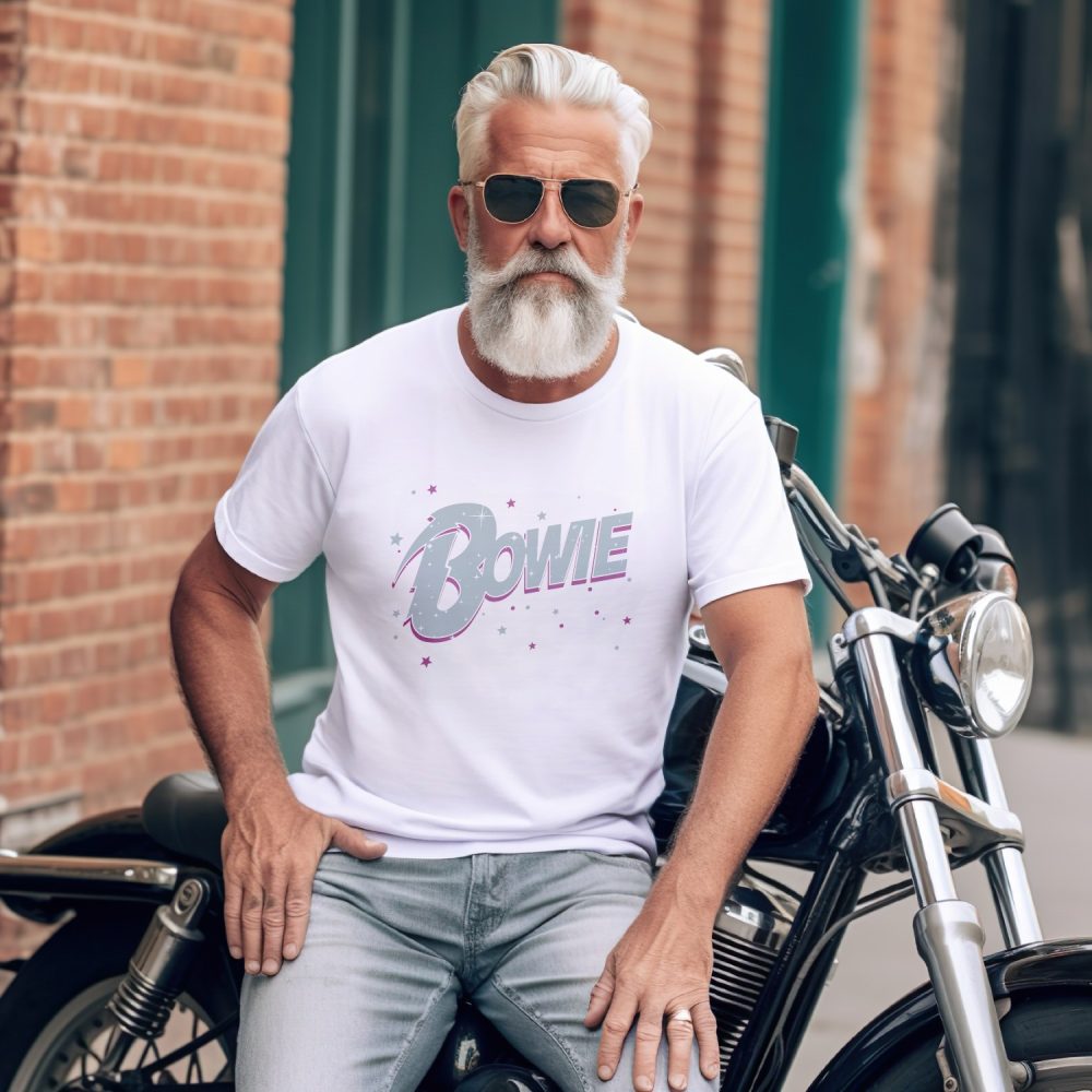 T-shirt homme Femmes avec un design de Bowie Star