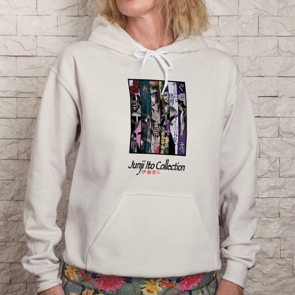 Sweat-shirt à capuche Femme Junji Ito Collection avec un design de Junji Ito Collection Square