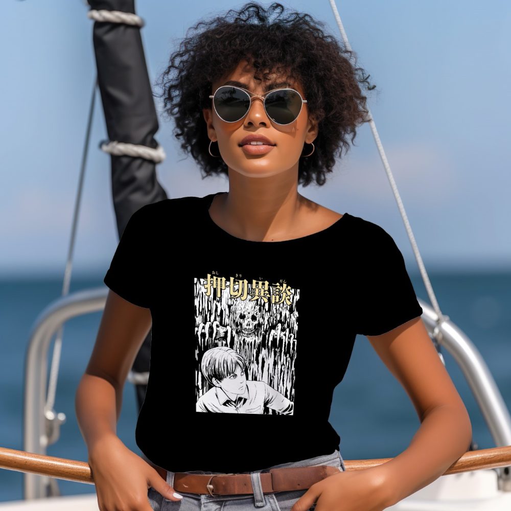 T-shirt Femme Junji Ito Collection avec un design de Junji Ito Collection Hallucinations