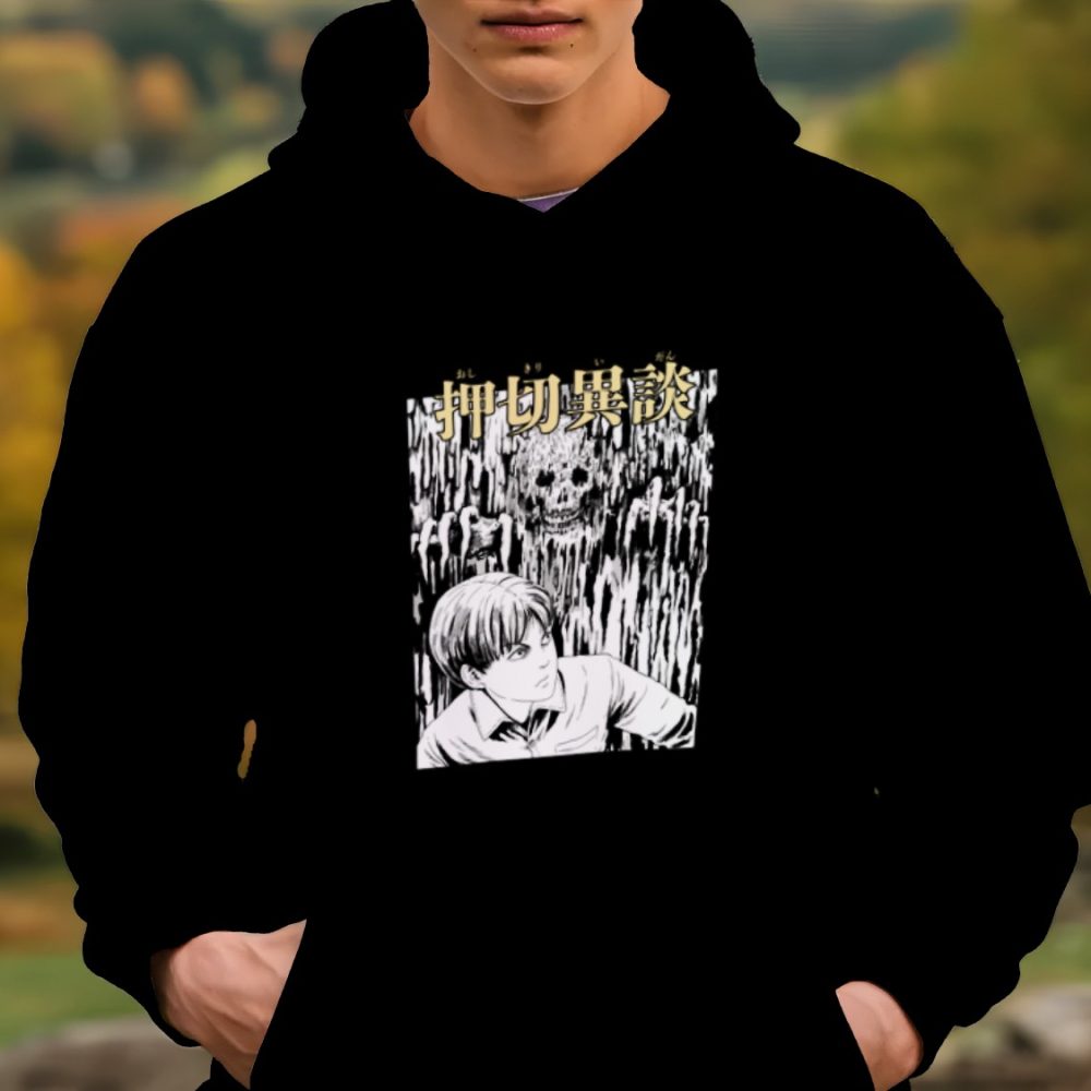 Sweat-shirt à capuche Homme Junji Ito Collection avec un design de Junji Ito Collection Hallucinations