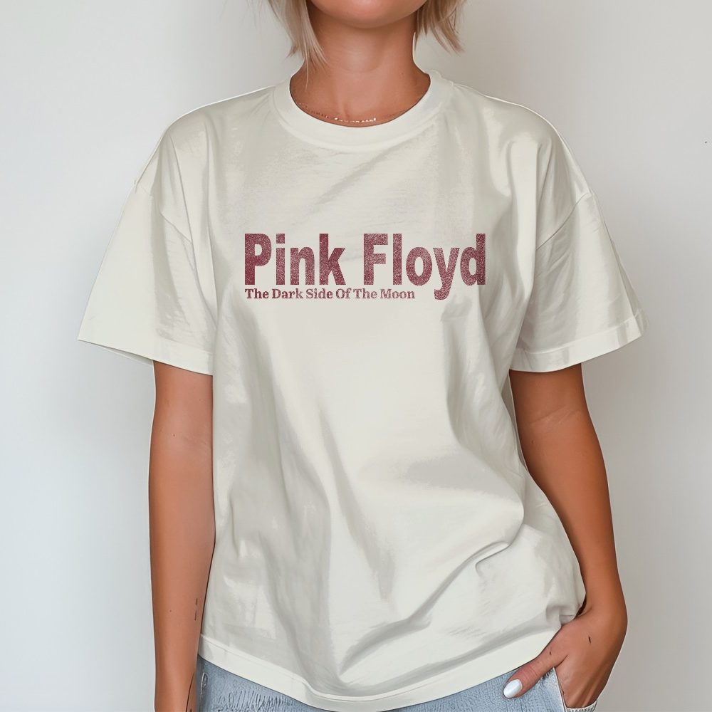 T-shirt bio oversize Femme Pink Floyd avec un design de Pink Floyd