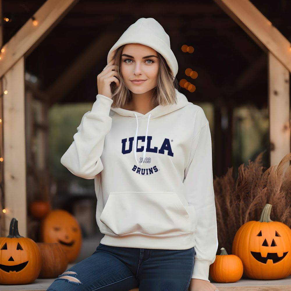 Sweat-shirt à capuche Femme UCLA avec un design de UCLA 1919 Bruins