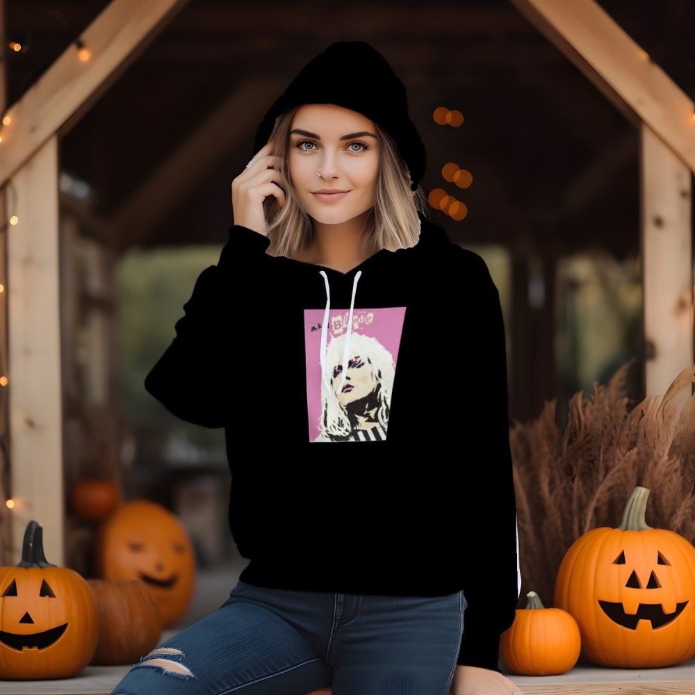 Sweat-shirt à capuche Femme Blondie avec un design de Blondie Aka pink