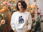 Sweat oversize coton bio Femme Bluelock avec un design de Bluelock Isagi Yoichi 11 vert
