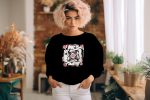 Sweat oversize coton bio Femme Red Hot Chili Peppers avec un design de RHCP Red Blood