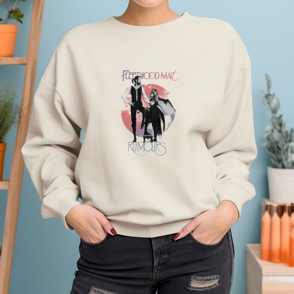 Sweat oversize coton bio femme Fleetwood Mac avec un design de Fleetwood Mac Rumours