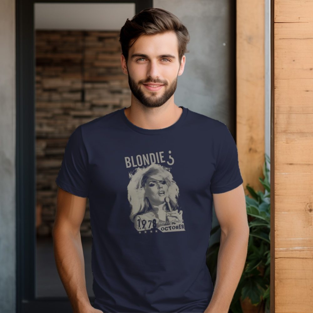 T-shirt Homme Blondie avec un design de Blondie
