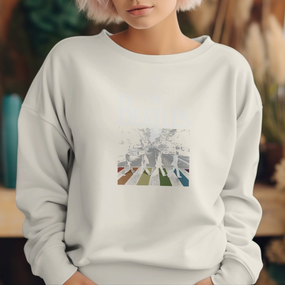 Sweat oversize coton bio Femme The Beatles avec un design de The Beatles Get Back