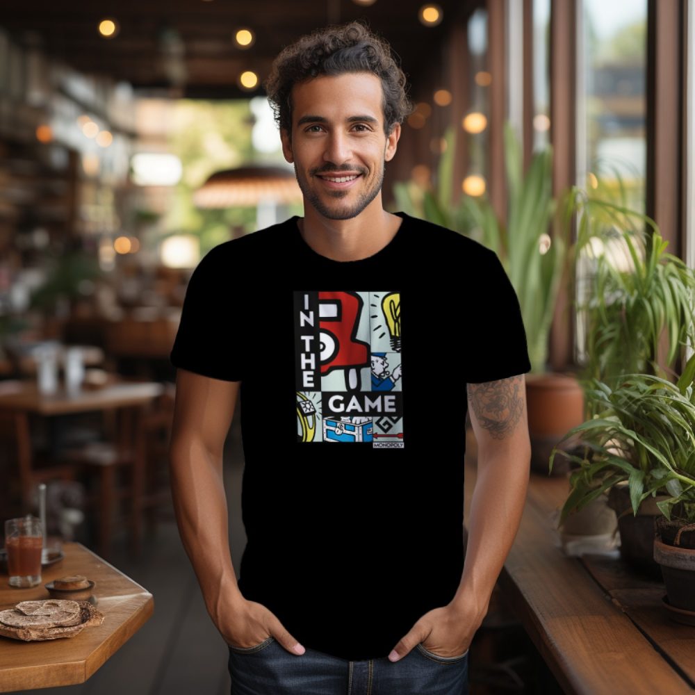 T-shirt Homme Monopoly avec un design de Monopoly In The Game