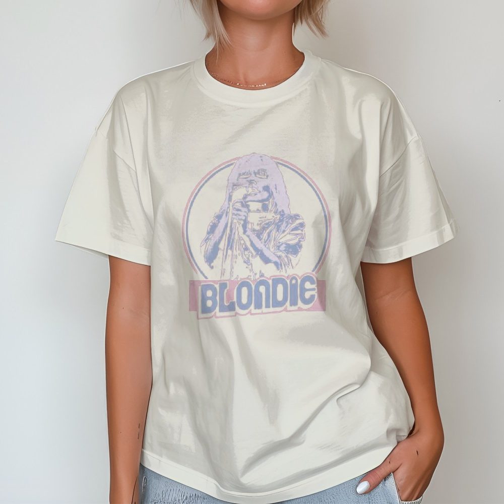 T-shirt oversize coton bio Blondie Femmes avec un design de Blondie Micro