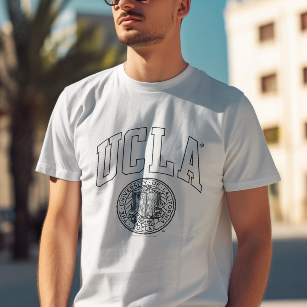 T-shirt Homme UCLA avec un design de UCLA Let There Be Light