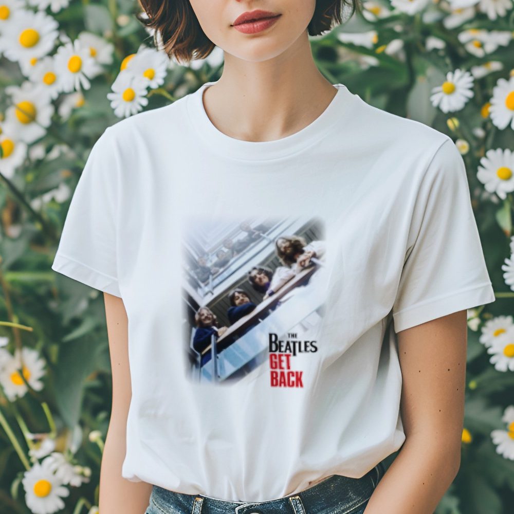 T-shirt Femme The Beatles avec un design de The Beatles Get Back