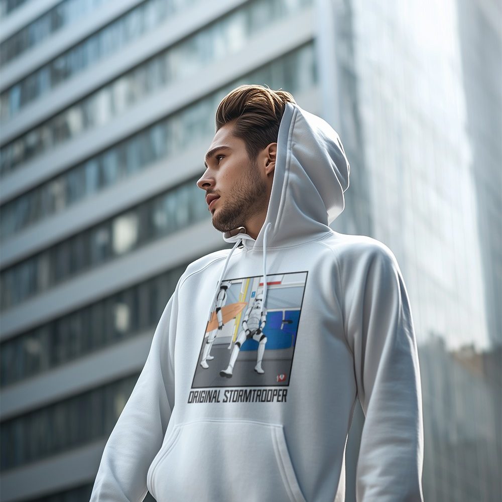 Sweat-shirt à capuche Homme Original Stormtrooper avec un design de Original Stormtrooper Transport