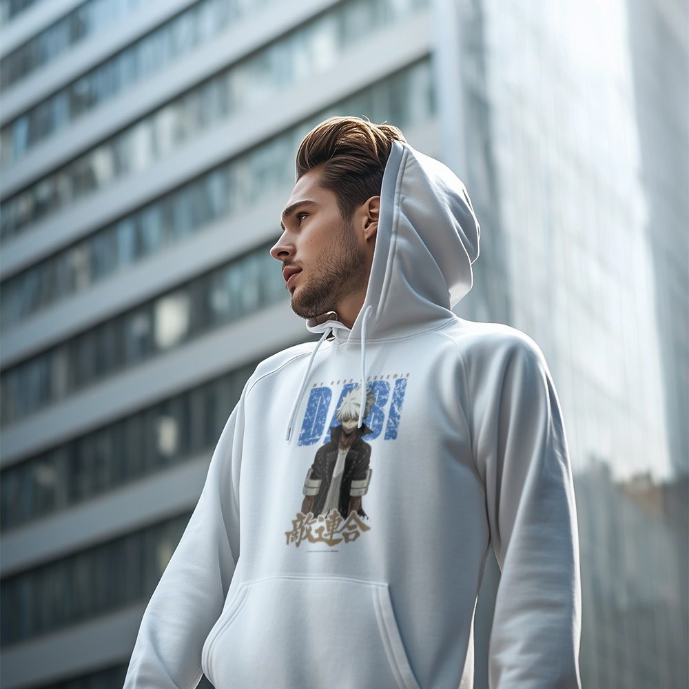 Sweat-shirt à capuche Homme My Hero Academia avec un design de My Hero Academia Dabi