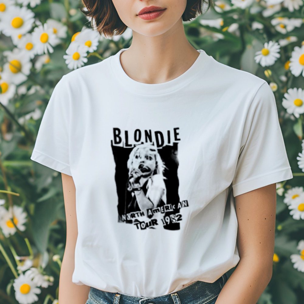 T-shirt femme Femmes avec un design de Blondie 1982