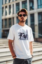 T-shirt Homme Attack On Titan avec un design de Attack On Titan Assault noir