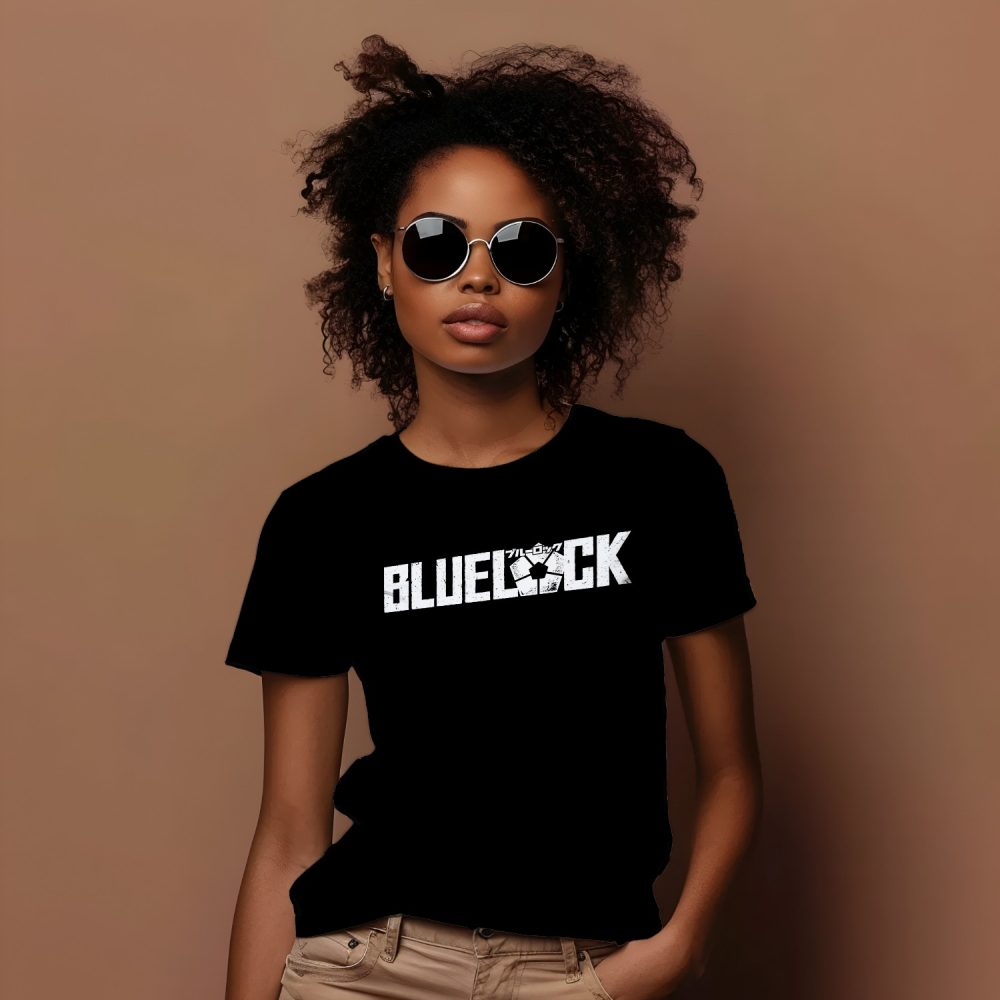 T-shirt Femme Bluelock avec un design de Bluelock blanc