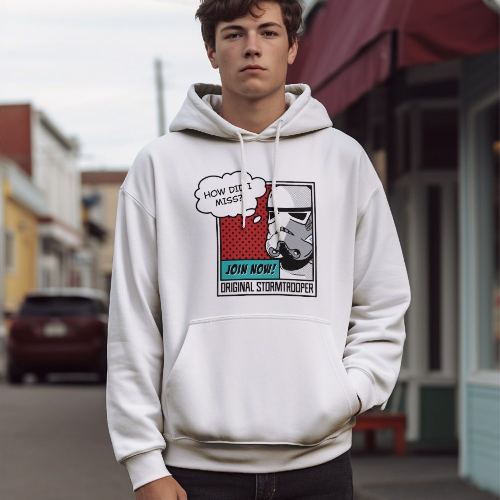 Sweat-shirt à capuche Homme Original Stormtrooper avec un design de Original Stormtrooper Join Now